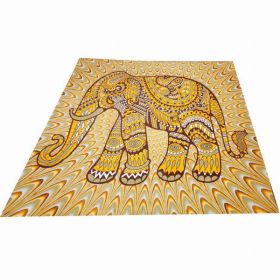 Festival Boho Jeweled Elephant Home Decor Tapestry (Pack of 1)