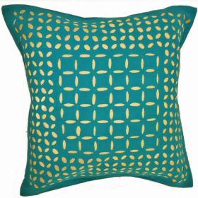 Indian Cushion Cover Everyday Home Accent Furnishing - 16" x 16" (Pack of 1)