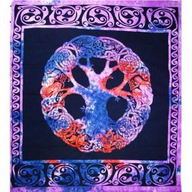 Purple Celtic Tree Of Life Tapestry (Pack of 1)