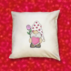 Pinky Gnome Valentine Pillow Cover (Pack of 1)