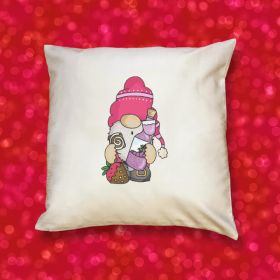 Be Mine Valentine Gnome Pillow Cover (Pack of 1)