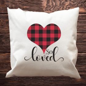 So Loved Pillow Cover (Pack of 1)