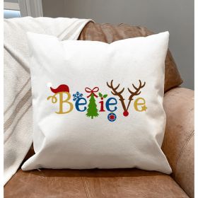 Believe Pillow Cover (Pack of 1)