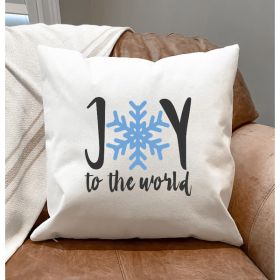 Joy To The World Pillow Cover (Pack of 1)