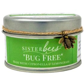 Beeswax Candle - Bug Free (with Citronella & Lemongrass) (Pack of 1)