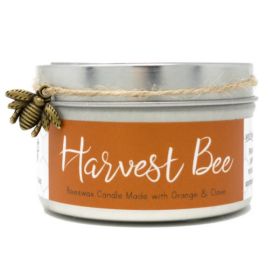 Beeswax Candles - Harvest Bee (with Orange & Clove) (Pack of 1)