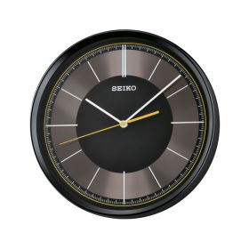 Seiko Monroe Wall Clock Black-Metallic QXA612KLH
